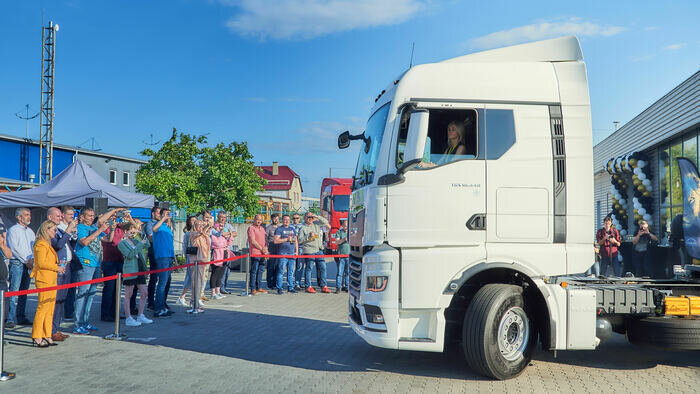 В Калининграде презентовали новую линейку грузовых автомобилей MAN - Новости Калининграда