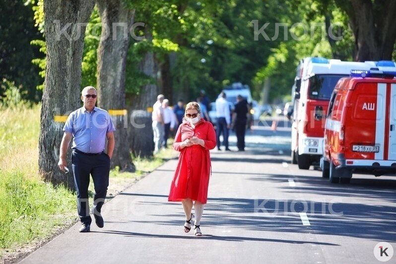 ДТП с пассажирским автобусом под Янтарным — фоторепортаж - Новости Калининграда | Фото: Александр Подгорчук / «Клопс»