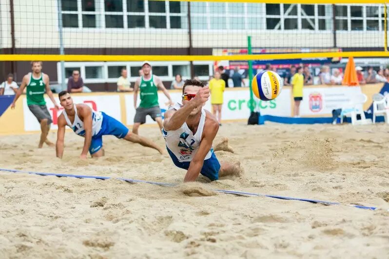 В Зеленоградске стартовал чемпионат России по пляжному волейболу (фото) - Новости Калининграда | Фото предоставлено пресс-службой клуба «Локомотив»