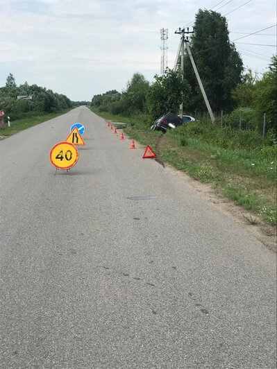 В Полесском районе сбили 81-летнего велосипедиста (фото) - Новости Калининграда | Фото: пресс-служба УМВД России по Калининградской области
