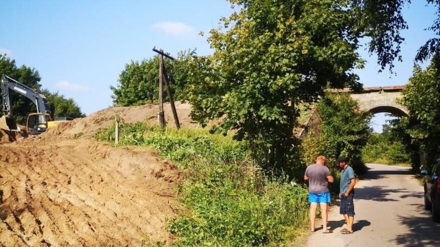 В облдуме предложили «в пожарном порядке» создать комиссию для спасения моста в Филино - Новости Калининграда | Фото читателя