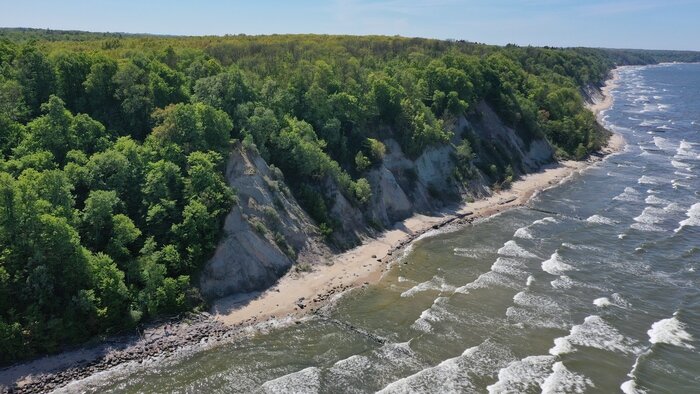 Береговой уступ на побережье Балтийского моря, Светлогорский городской округ