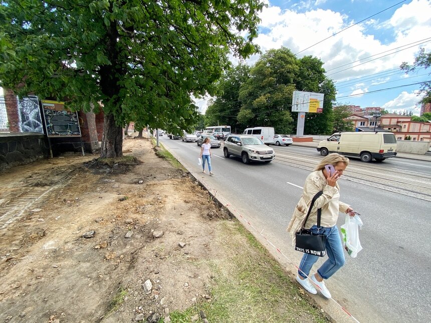 В Калининграде с новой велодорожки на Черняховского уберут столбы - Новости Калининграда | Фото: Александр Подгорчук / Архив «Клопс»