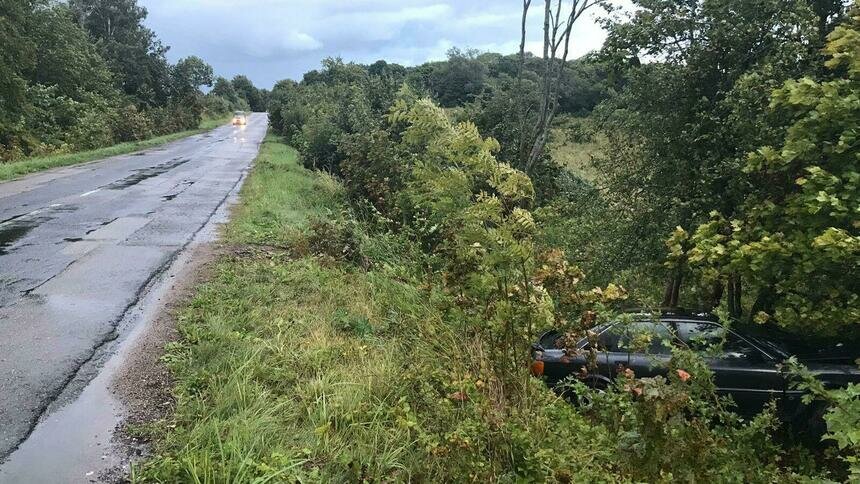 Место ДТП | Фото: УМВД по Калининградской области 