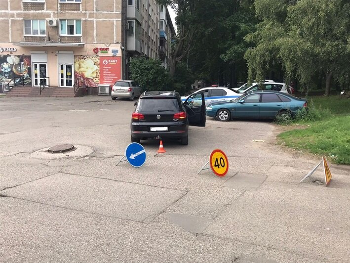 В Калининграде за сутки сбили 74-летнюю пенсионерку и 8-летнего школьника - Новости Калининграда | Фото: пресс-служба УМВД России по Калининградской области