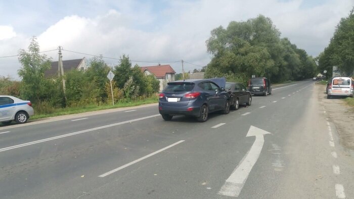 Уснул за рулём, отвлеклась на ребёнка: в Калининграде за сутки произошло 2 аварии с пострадавшими - Новости Калининграда | Фото: пресс-служба регионального УМВД
