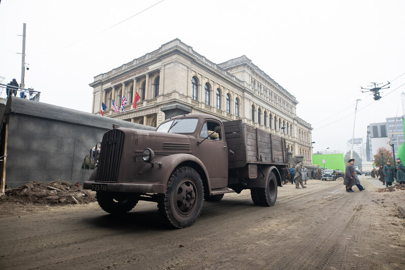 В Калининграде снимают фильм «Нюрнберг» с участием Аксёновой, Безрукова и Миронова (фото) - Новости Калининграда | Фото: Александр Подгорчук / «Клопс»