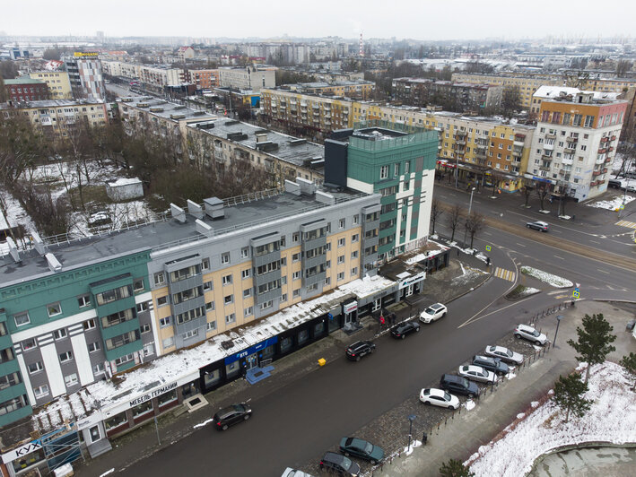 Фото дня: Зимний Калининград с высоты птичьего полёта - Новости Калининграда | Александр Подгорчук / &quot;Клопс&quot;