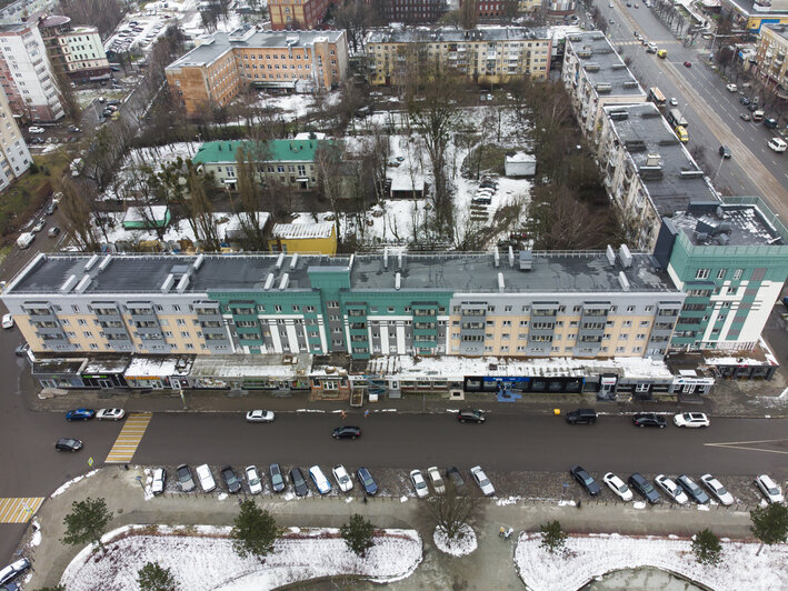 Фото дня: Зимний Калининград с высоты птичьего полёта - Новости Калининграда | Александр Подгорчук / &quot;Клопс&quot;