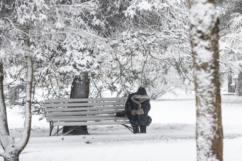 Снежный Калининград в четверг (фото) - Новости Калининграда | Александр Подгорчук / &quot;Клопс&quot;