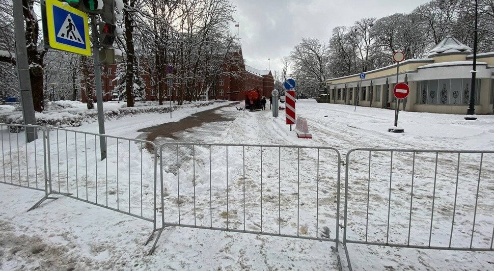 В Калининграде началась несогласованная акция сторонников Навального - Новости Калининграда | Фото: Александр Подгорчук / &quot;Клопс&quot;