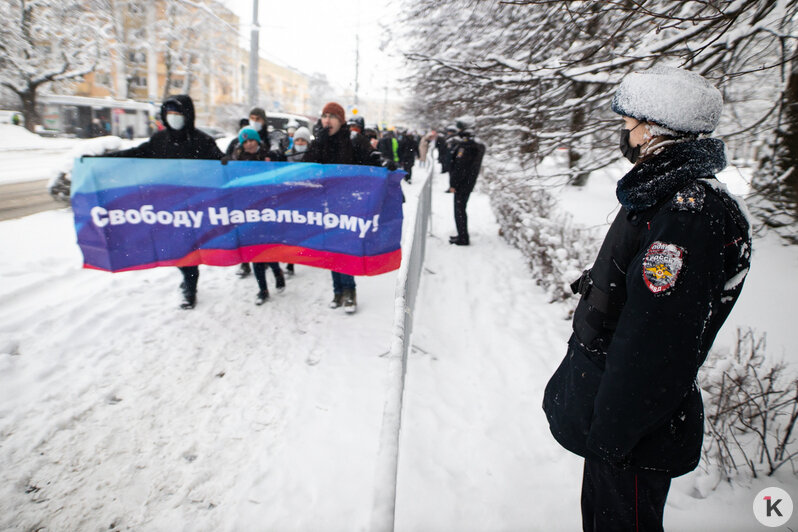 Задержание Оксимирона и Навальной, петарды и чай: как в России прошли несогласованные акции - Новости Калининграда | Фото: Александр Подгорчук