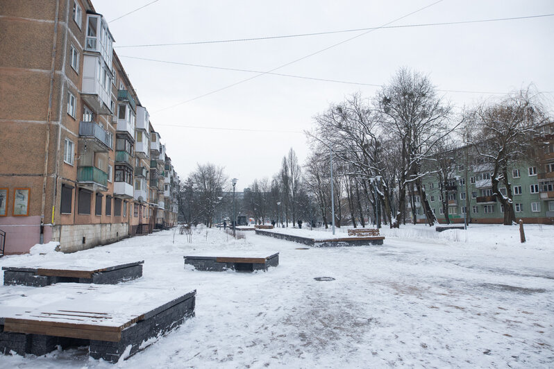 Фото дня: сквер на Соммера — Рокоссовского после реконструкции - Новости Калининграда | Александр Подгорчук / &quot;Клопс&quot;