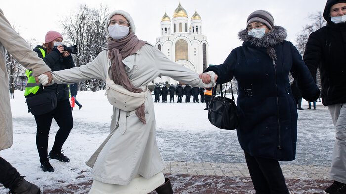 Британцы прокомментировали в Сети российские акции в поддержку Навального - Новости Калининграда