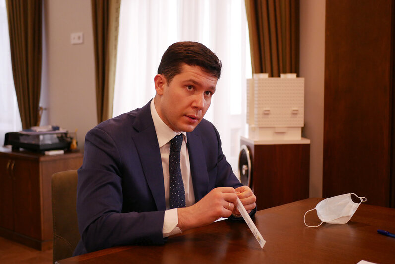 Антон Алиханов вступил в регистр доноров костного мозга - Новости Калининграда | Фото: Михаил Барановский / Благотворительный центр &quot;Верю в чудо&quot;