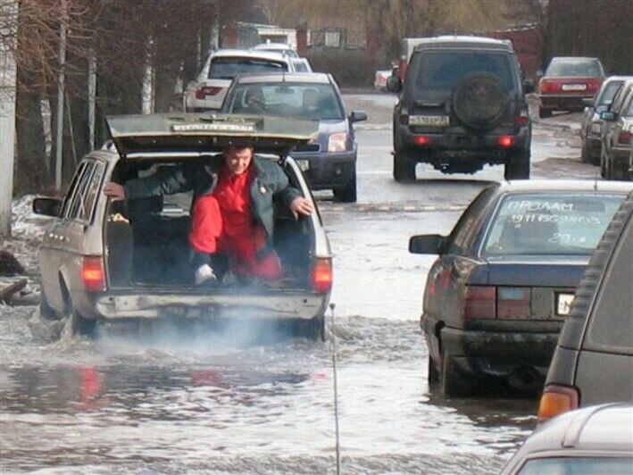 Паводки в феврале 2011 года  | Фото: архив &quot;Клопс&quot;