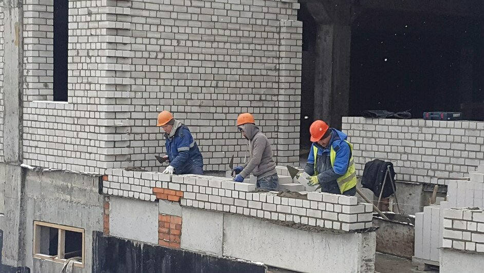 Мэрия показала, как идёт строительство школы на Рассветной (фото) - Новости Калининграда | Фото: пресс-служба администрации Калининграда