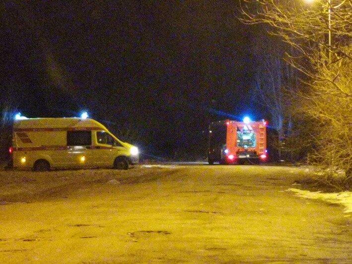  В расселённом доме на Заводской рухнула крыша (фото) - Новости Калининграда | Фото очевидца