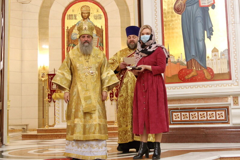 В Калининграде медработникам вручили медали РПЦ за борьбу с COVID-19 - Новости Калининграда | Фото: информационный отдел Калининградской епархии