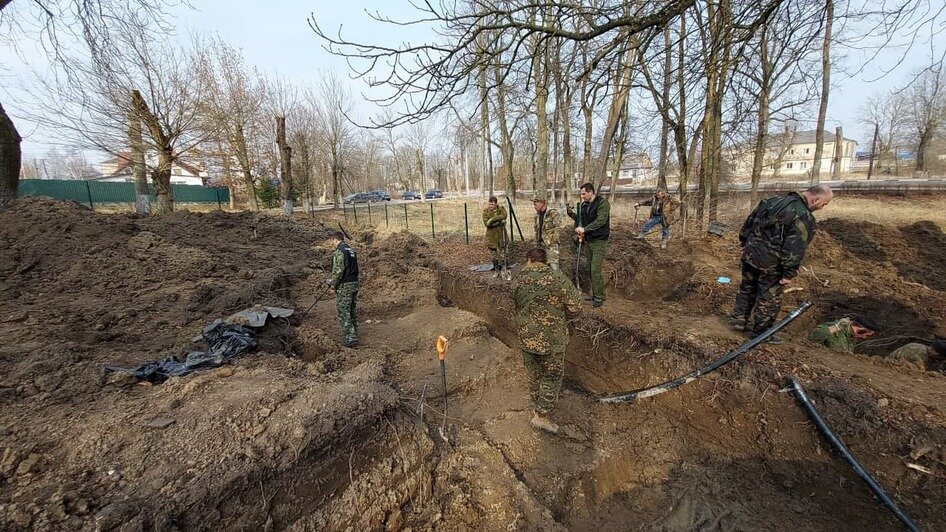 Предположительно, погибли во время войны: при работах в Багратионовском районе нашли останки 25 человек - Новости Калининграда | Фото: региональный СКР