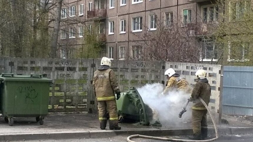 В Калининградской области за сутки пять раз горели свалки - Новости Калининграда | Фото: Пресс-служба ГУ МЧС