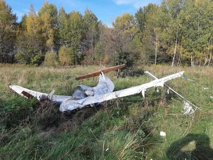 В Калининградской области жёстко сел самодельный самолёт (фото) - Новости Калининграда | Фото: очевидец