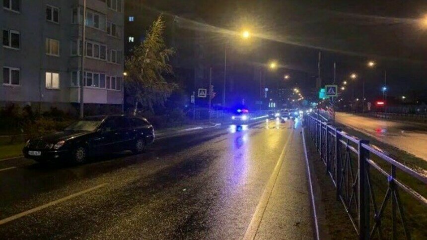 В Калининграде машина наехала на женщину на «зебре»  - Новости Калининграда | Фото: ГИБДД региона