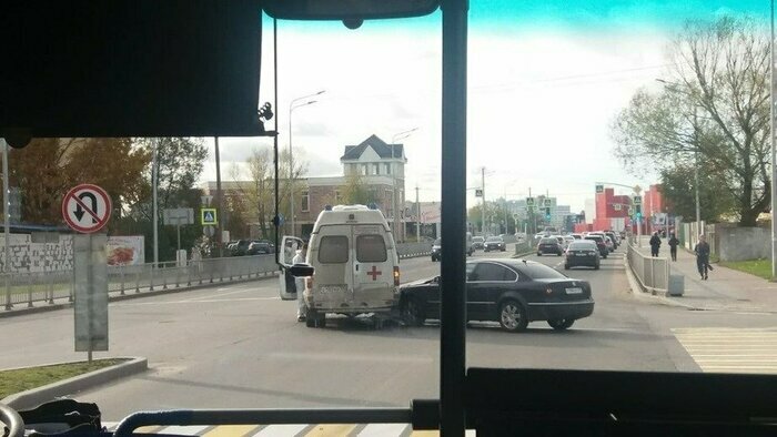 Потоп в центре Калининграда и ДТП со скорой: что случилось в выходные - Новости Калининграда | Фото очевидца