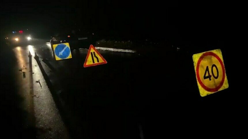 Под Черняховском автомобиль сбил лежащего на дороге пешехода - Новости Калининграда | Фото: ГИБДД региона