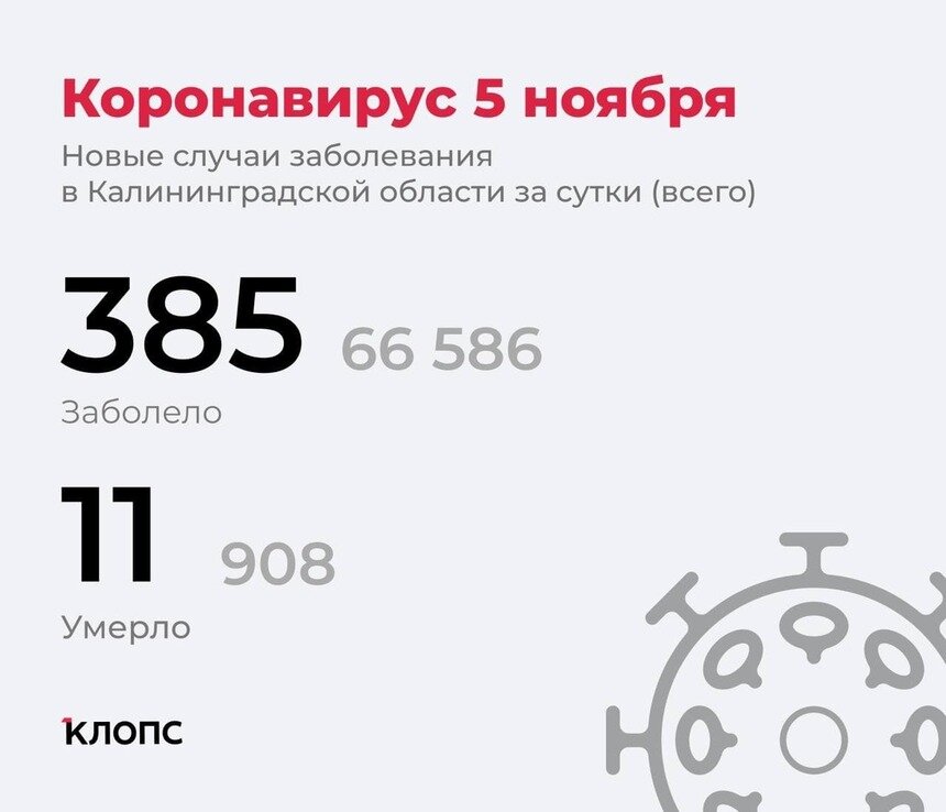 Калининградский оперштаб рассказал подробности о ситуации с ковидом - Новости Калининграда