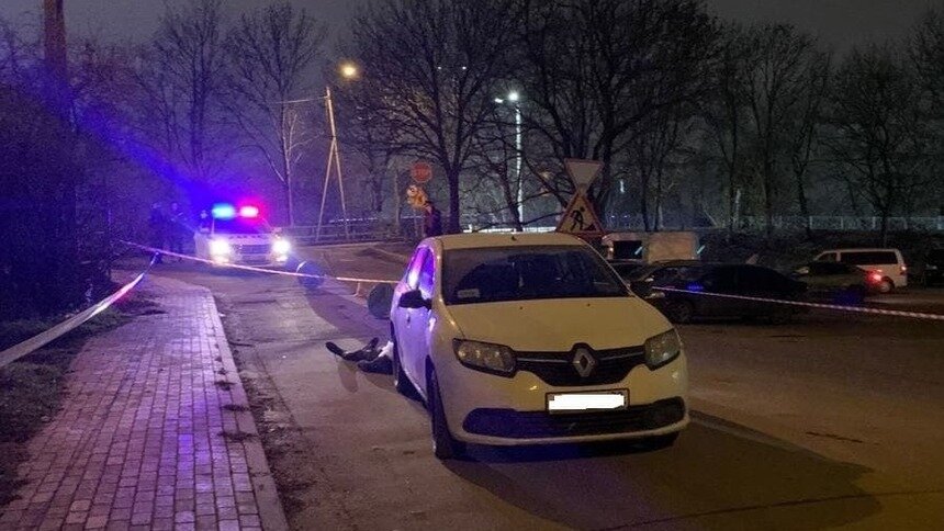В Калининграде возле Ботанического сада Renault насмерть сбил пешехода - Новости Калининграда | Фото: ГИБДД региона