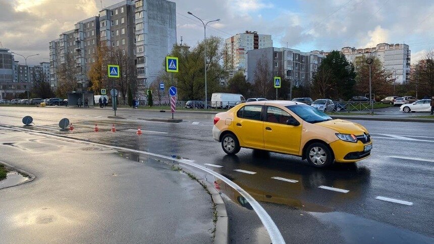 Место ДТП | Фото: ГИБДД по Калининградской области