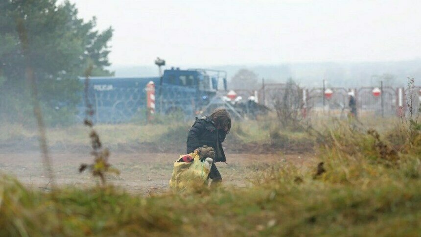 Лагерь беженцев на польско-белорусской границе опустел - Новости Калининграда | Фото: Государственный пограничный комитет Республики Беларусь