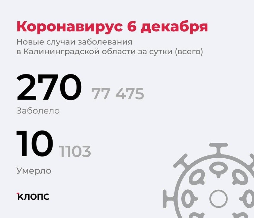 Калининградский оперштаб рассказал подробности о ситуации с ковидом - Новости Калининграда | Иллюстрация: «Клопс»