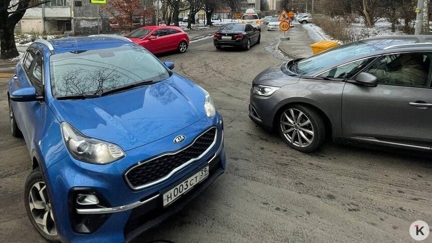 Из-за ремонта Соммера во второй раз изменили схему движения транспорта на Пролетарской - Новости Калининграда | Фото: «Клопс»