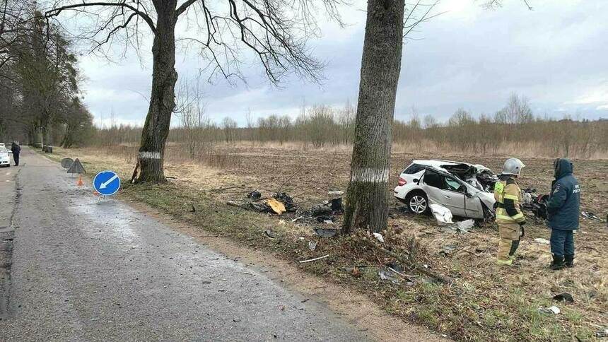 Место аварии | Фото: УМВД по Калининградской области 
