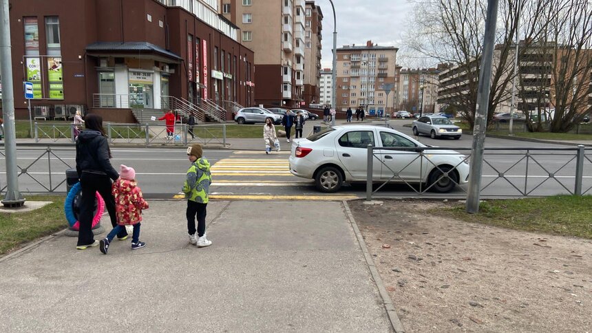 На Куйбышева пенсионер сбил 10-летнюю девочку, переходившую дорогу по «зебре» - Новости Калининграда | Фото: пресс-служба регионального УМВД