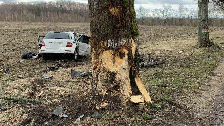 Место аварии | Фото: УМВД по Калининградской области 