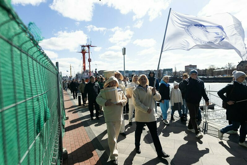 Традиционные блюда и военный оркестр: в Калининграде празднуют «День селёдки» (фоторепортаж) - Новости Калининграда | Фото: Александр Подгорчук / «Клопс»