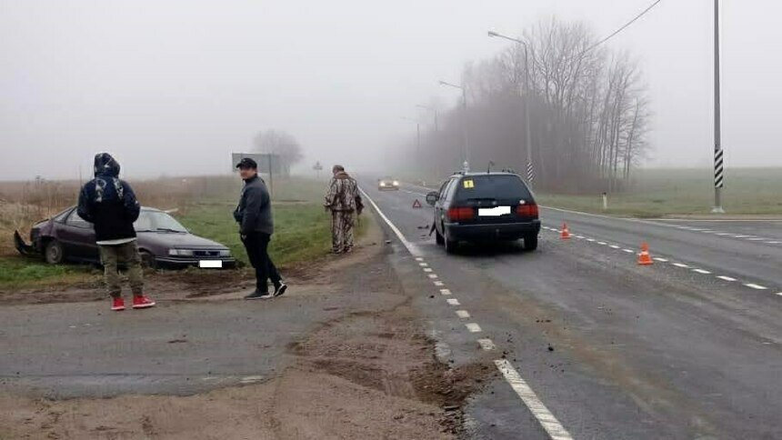 Обе выехали на встречку: в Полесском районе столкнулись две легковушки - Новости Калининграда | Фото: Пресс-служба УМВД