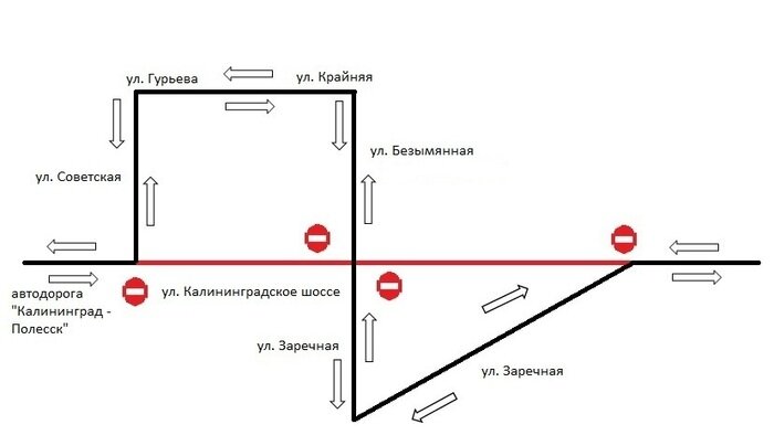 Какие дороги в Калининградской области перекроют 9 мая (схемы объезда) - Новости Калининграда