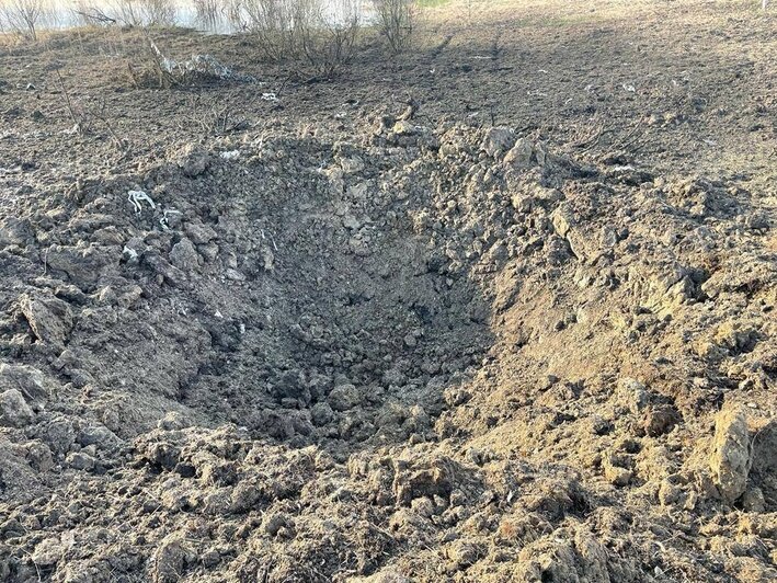 Авиаснаряды ВСУ попали по посёлку в Брянской области (фото) - Новости Калининграда | Фото: «ВКонтакте» /  Александр Богомаз