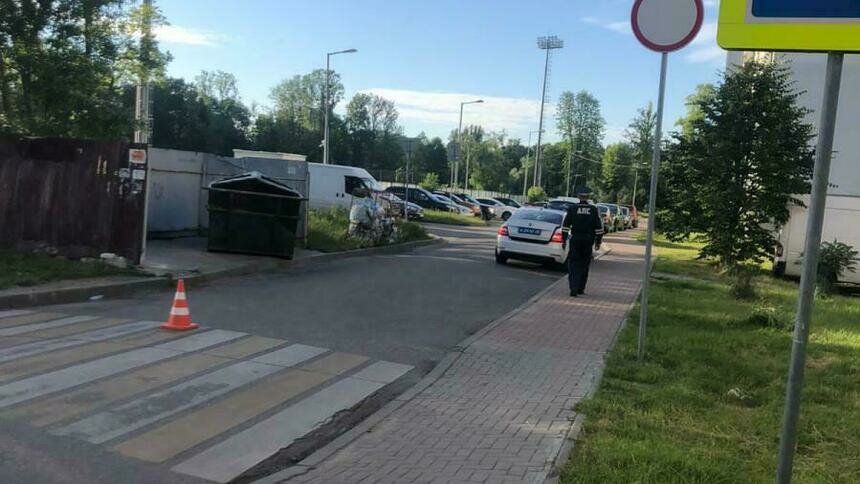 На Железнодорожной сбили пенсионерку, переходившую дорогу по «зебре» - Новости Калининграда | Фото: пресс-служба УМВД России по Калининградской области