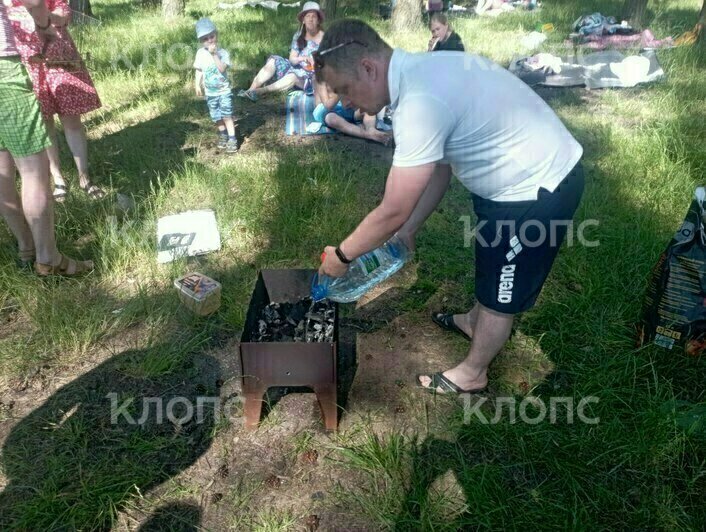 В Калининграде начались облавы на любителей готовить шашлыки на природе (фото, видео) - Новости Калининграда | Фото: «Клопс»