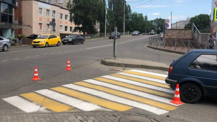 Водителя ослепило солнце: в Калининграде на «зебре» сбили 80-летнюю пенсионерку - Новости Калининграда | Фото: пресс-служба регионального УМВД