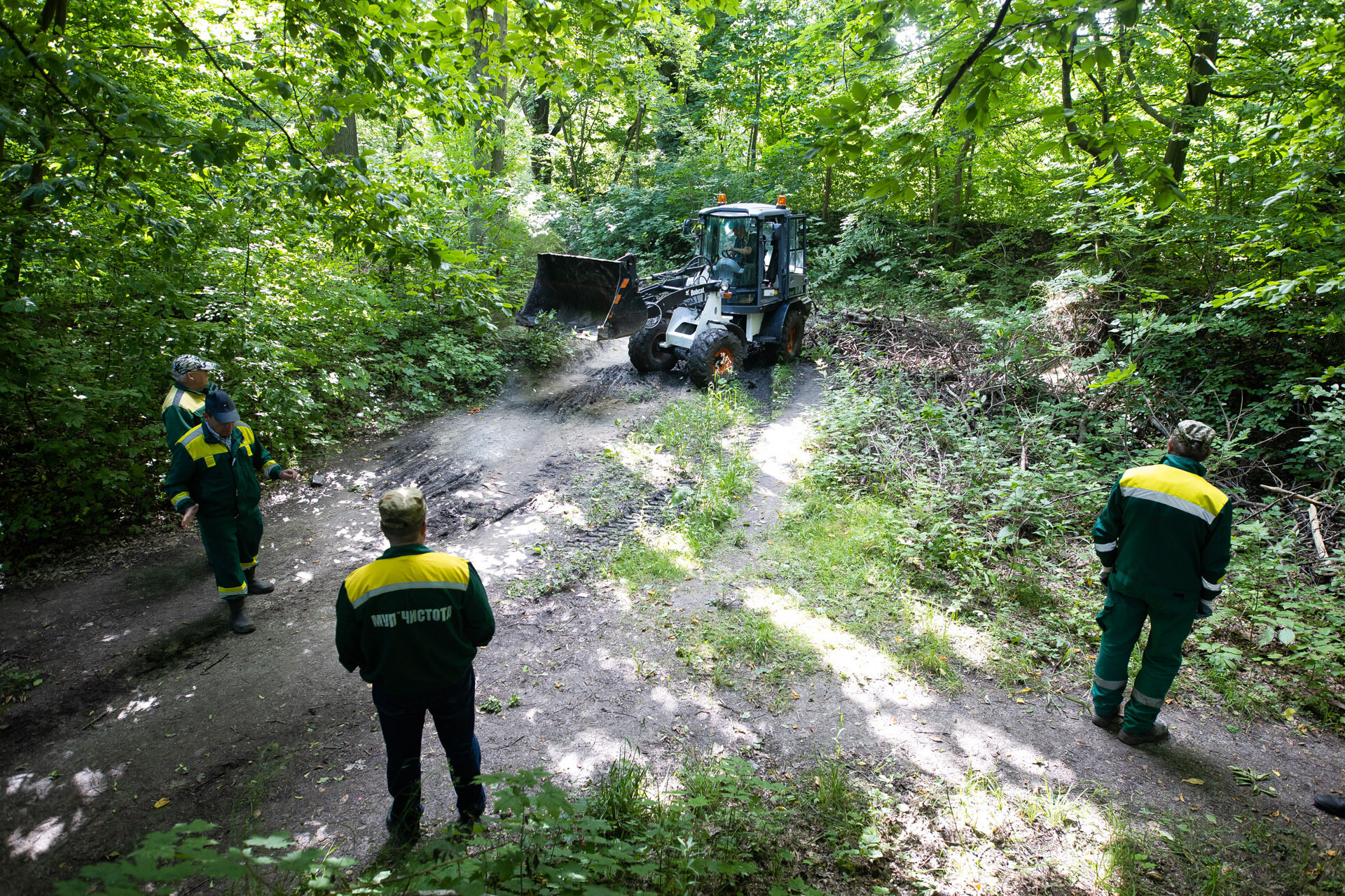 Волонтёры и «Чистота» провели уборку в Суздальском лесу Калининграда (фото) - Новости Калининграда | Фото: Александр Подгорчук / «Клопс»