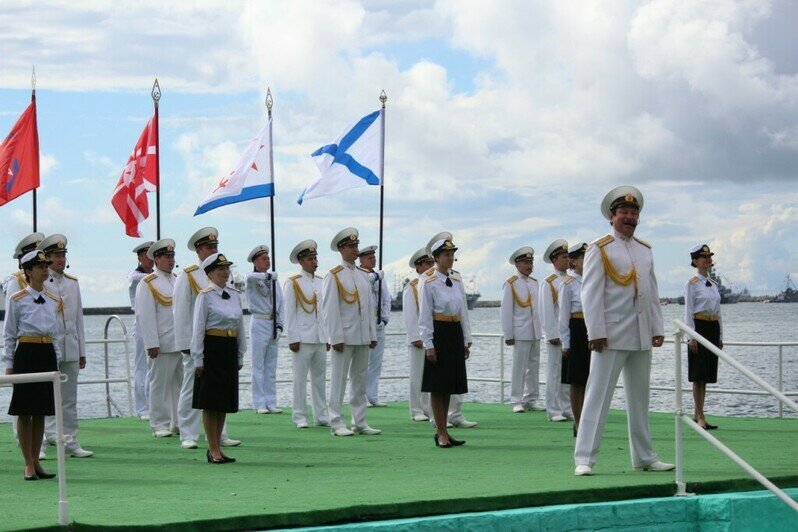 Балтийский флот провёл генеральную репетицию военно-морского парада (фото)  - Новости Калининграда | Фото: пресс-служба Балтийского флота