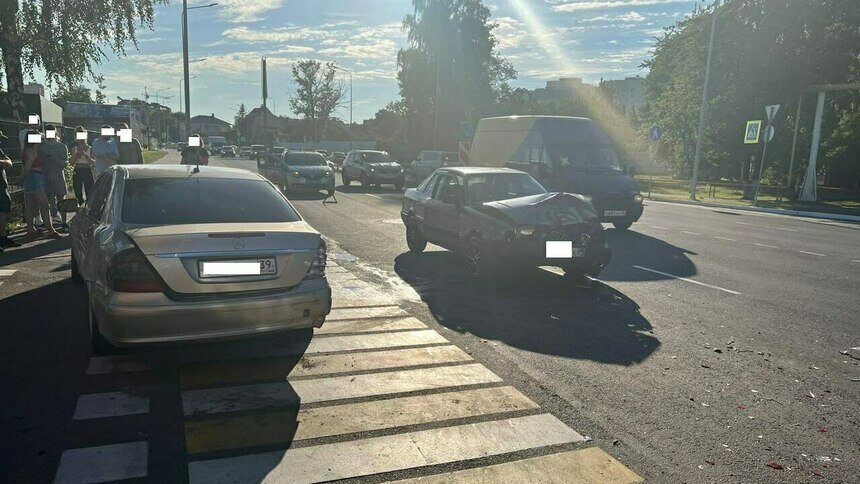 На Гагарина произошло второе за сутки ДТП с пострадавшим - Новости Калининграда | Фото: пресс-служба регионального УМВД