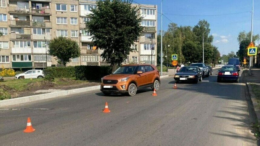 Водитель отвлеклась на спидометр: в Черняховске легковушка сбила пенсионерку - Новости Калининграда | Фото: пресс-служба регионального УМВД