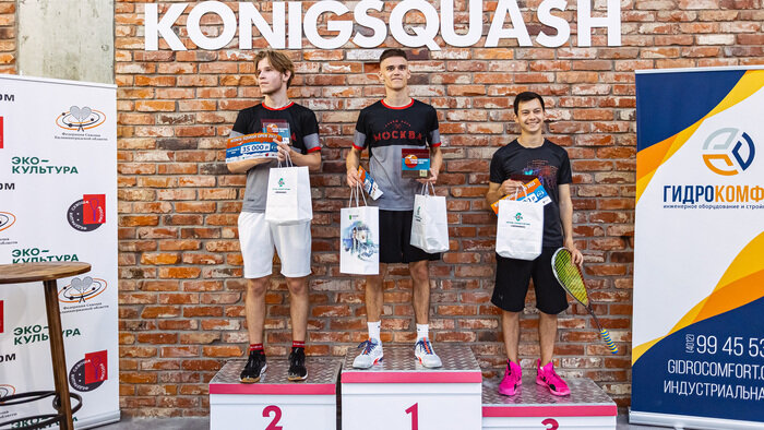 Море сквоша: как прошёл III турнир Königsquash Open 2022 - Новости Калининграда